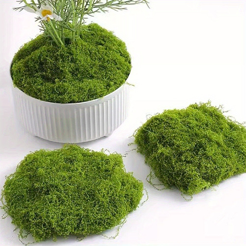 Sphagnum Moss Dry - Groen nepmos DIY knutselwerk gras kunstmatig