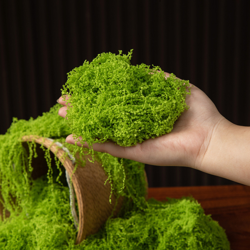 Sphagnum Moss Dry - Kunstmatig groen mos, nep-gedroogd mos, DIY