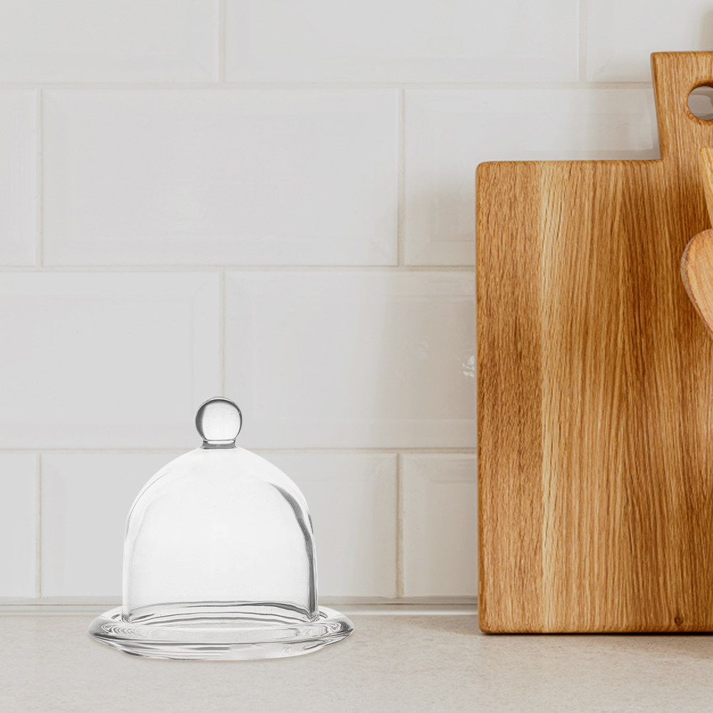 2 stuks glazen mini taartstand - Plastic Dome Clear recensie en prijs
