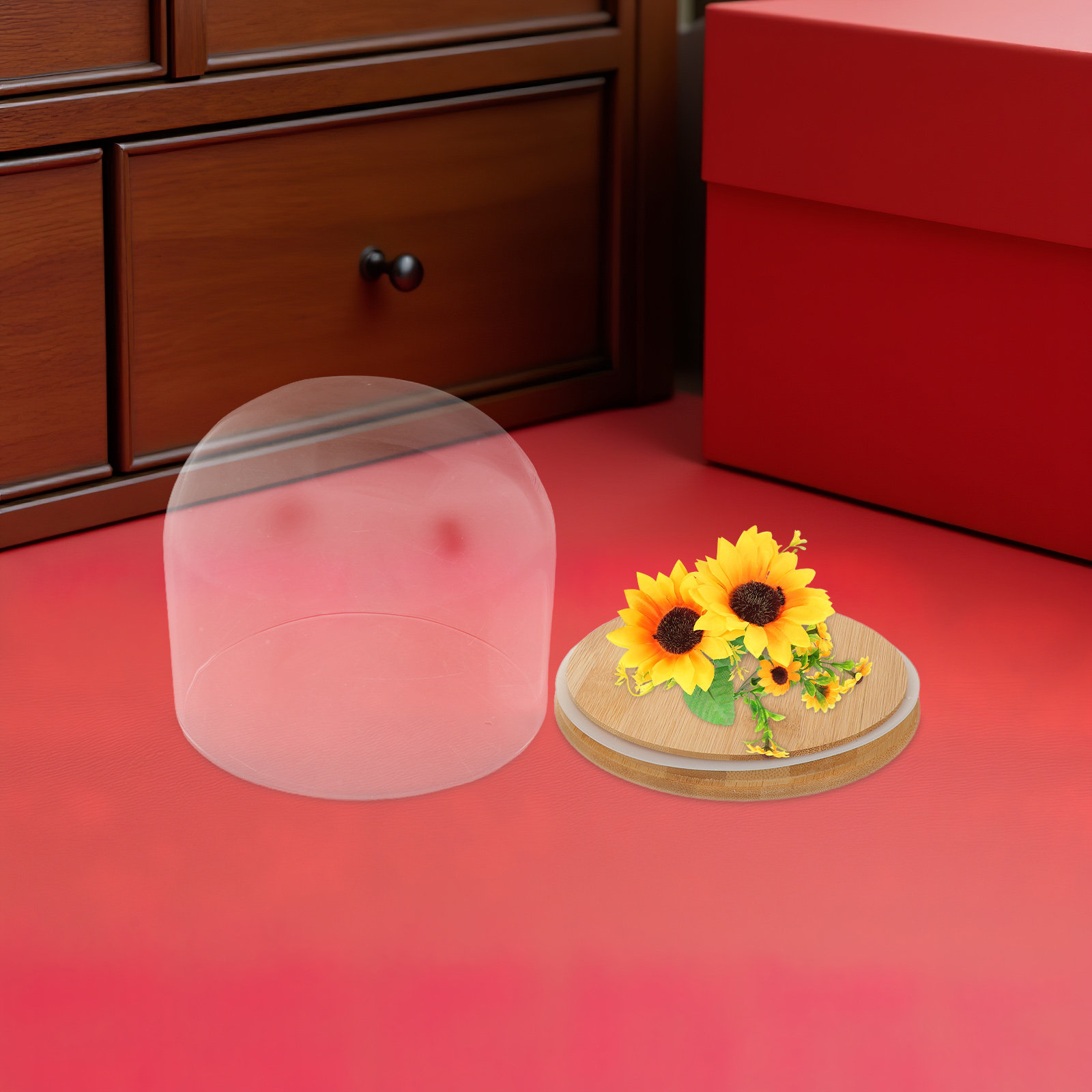 Transparante glazen koepel met - Plastic Dome Clear recensie en prijs