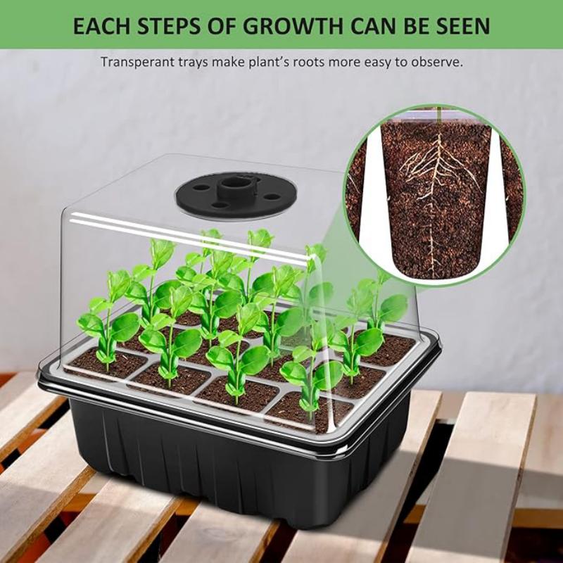 Zaaiplateau met groeilampen, v - Humidity Dome Kit recensie en prijs