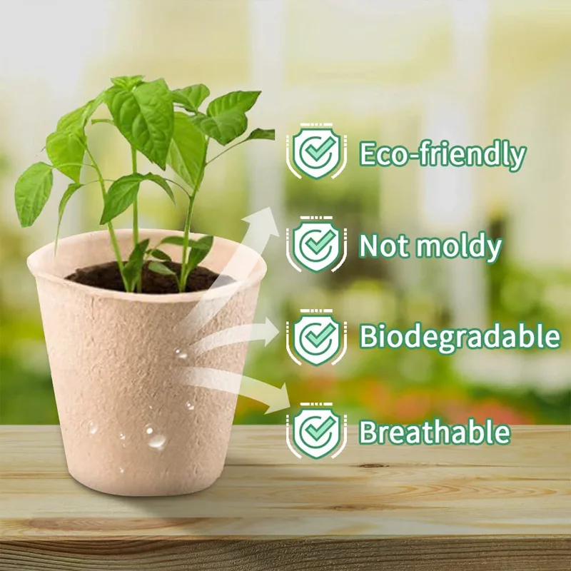 50 stuks ronde potjes van veen - Peat Pellet Tray recensie en prijs