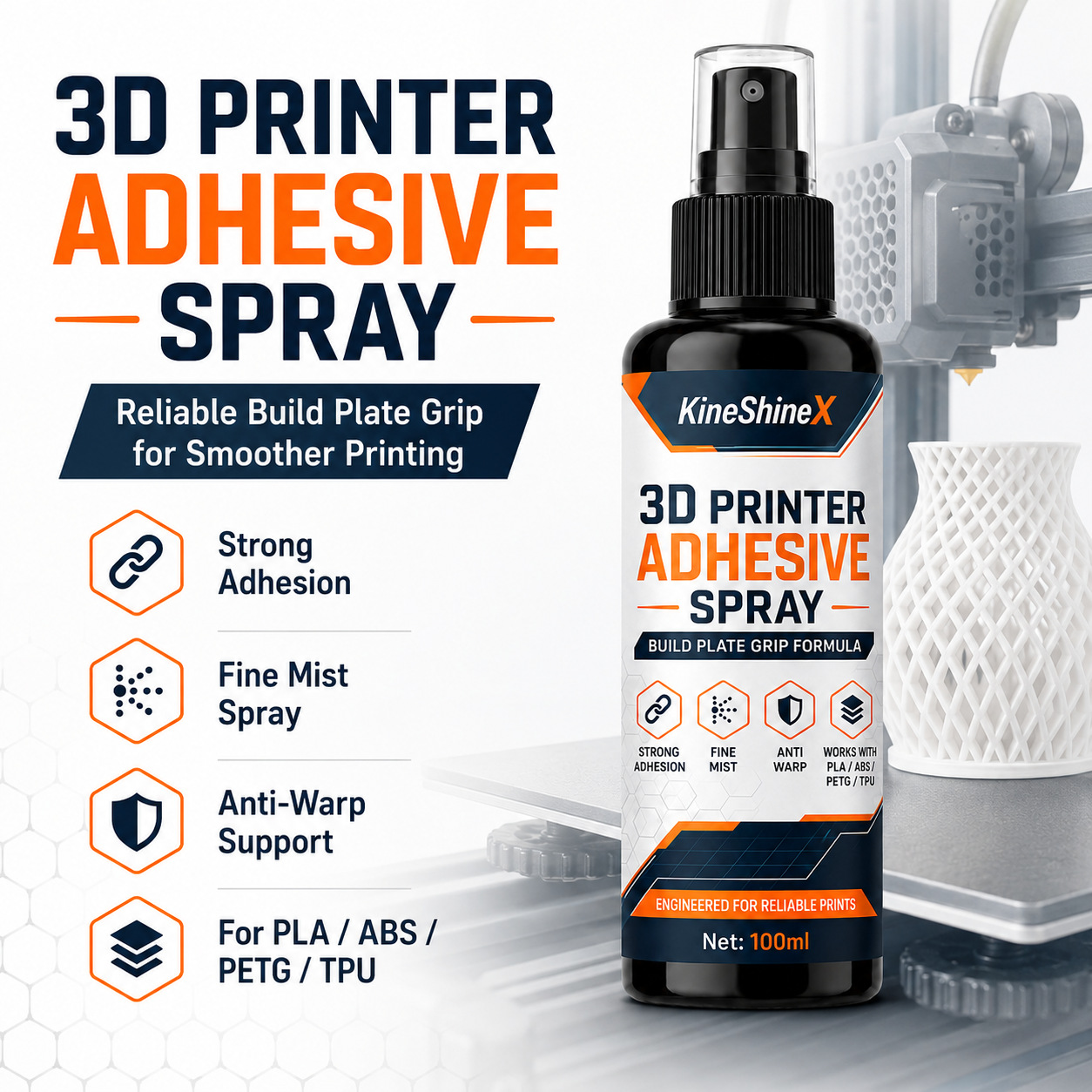 3D-printer kleefspray 100/200M - Misting Bottle Fine recensie en prijs